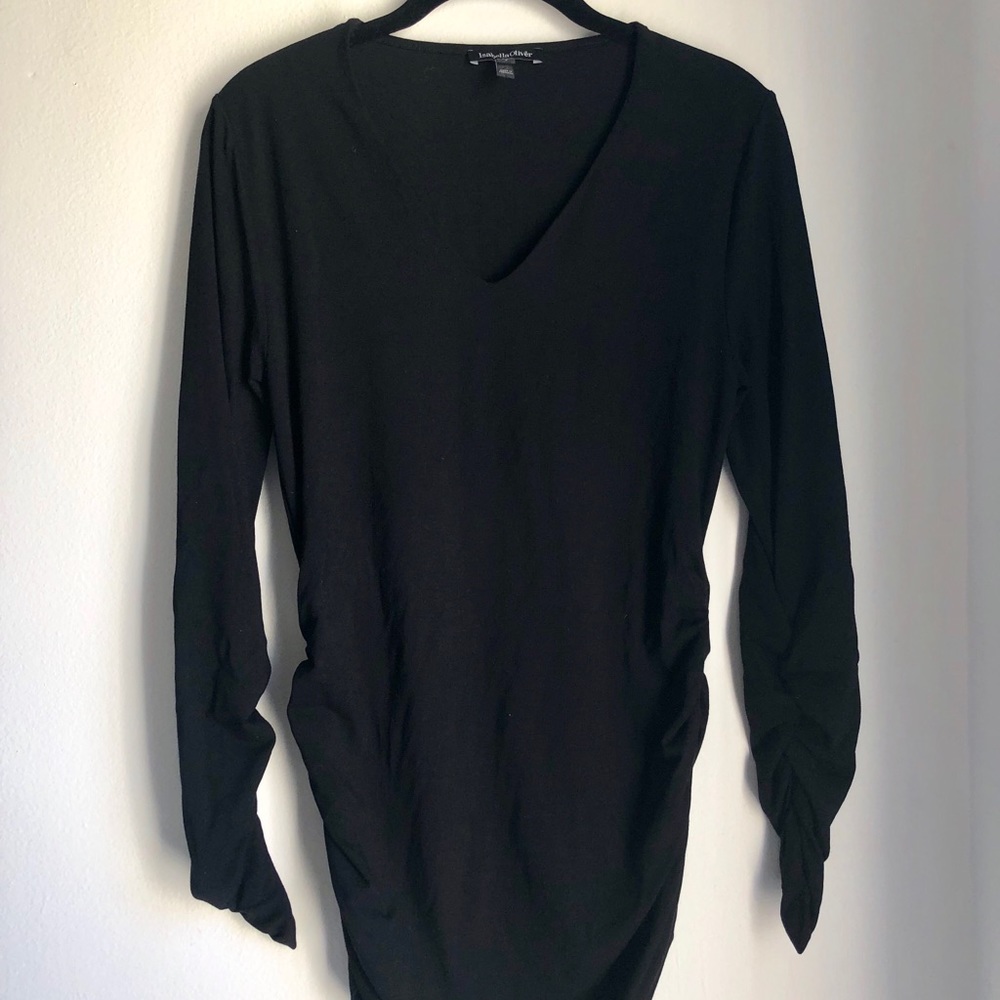 Isabella Oliver V-neck Long Sleeve Maternity Top